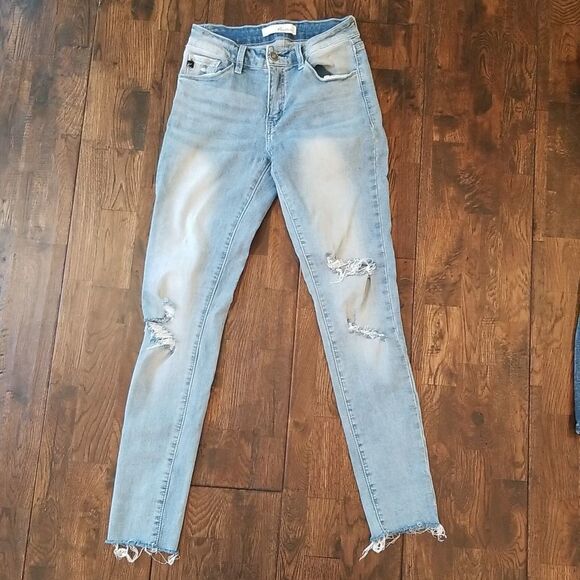 WOMENS JEANS STRETCHY COMFY FALL Habitual Skinney leg Jeans - Picture 8 of 13